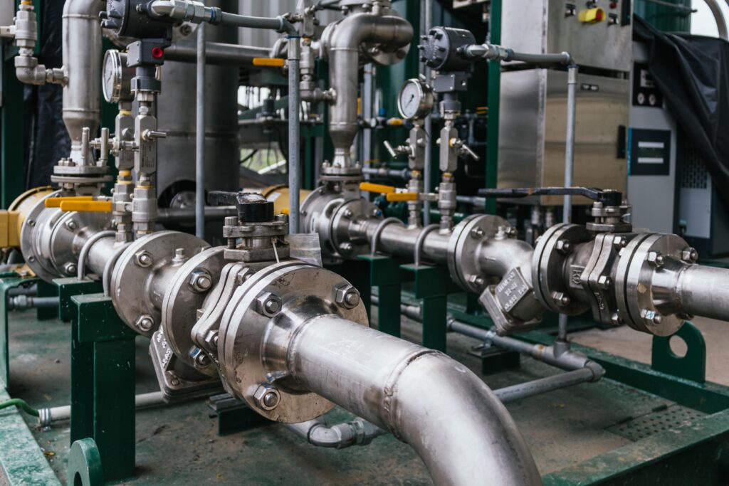 closeup shot of a cylindrical grinder industrial concept
